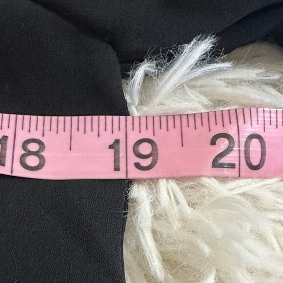 Anonyme Black 3/4 Sleeve Blouse Sz 4 - Picture 9 of 9